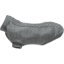 Kenton pullover Hundetrøje XS Ryglængde: 24cm Maveomkreds: 34 cm grå